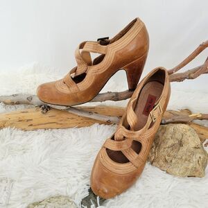 Miz mooz caged leather mary jane heels shoes. Style name Soho